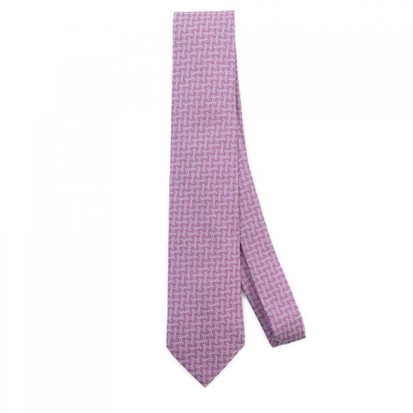 Hermes Necktie Pink